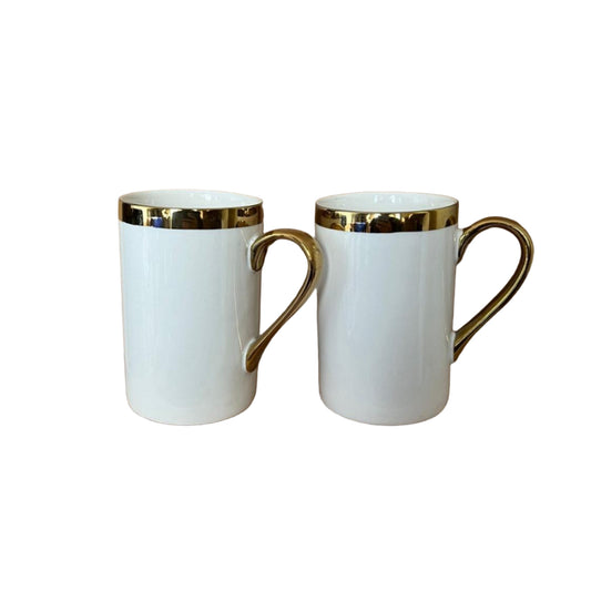 Heaven® 250ml Set of 6 Bone China Coffee & Tea Cups –  Lightweight & Long-Lasting