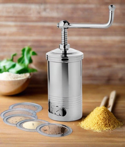 Heaven Nimko Sev Maker - Stainless Steel With 6 Styles - Heaven of homes