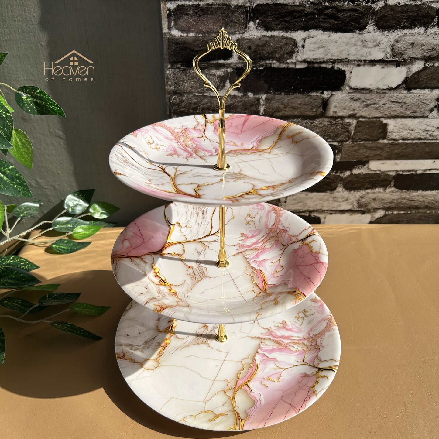 3 tier pastry stand