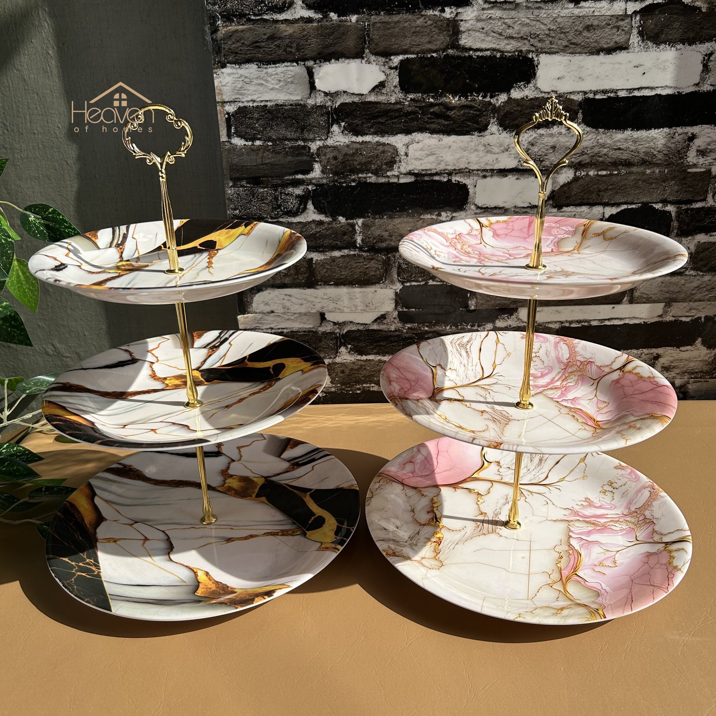 3 tier pastry stand