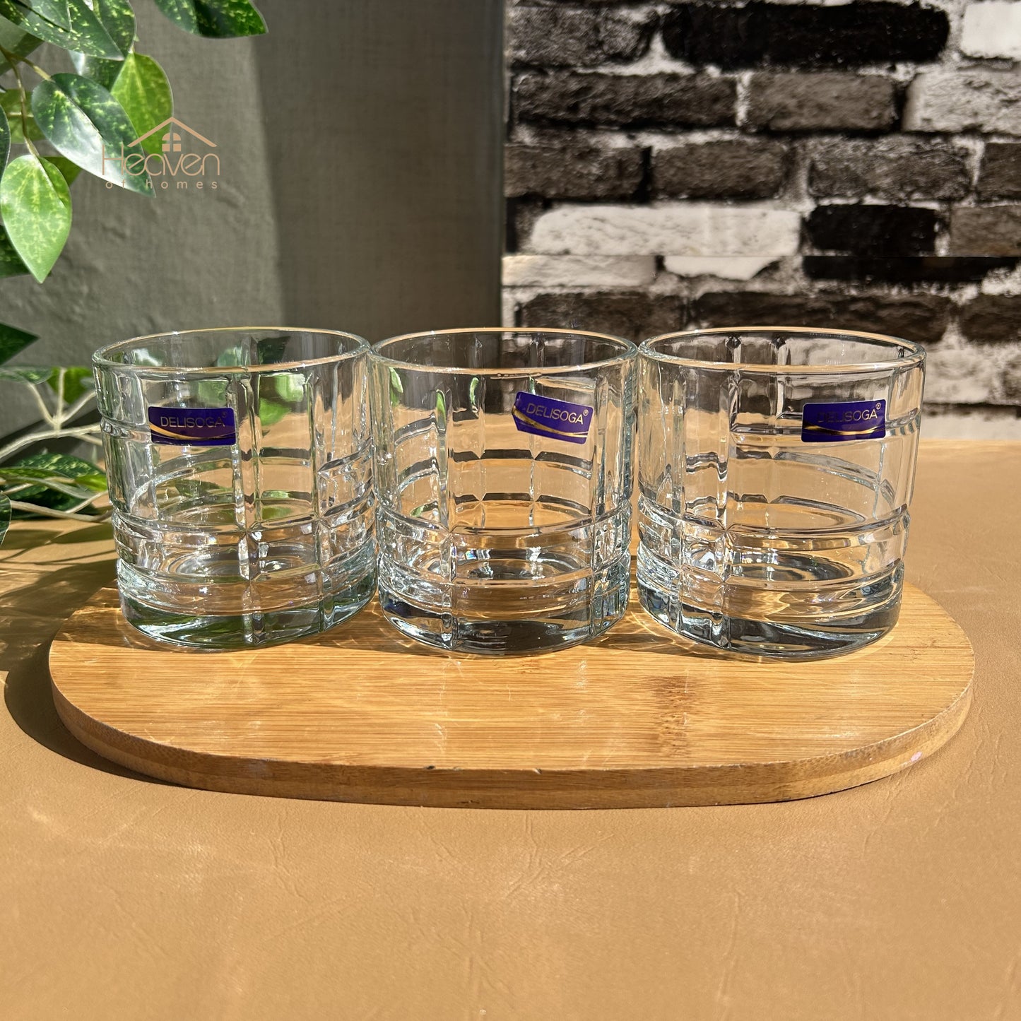 Delisoga® 340 ml Transparent Elegance Drinking Glasses 340 ml of Pure Style and Practicality KB237C - Heaven of homes - Sale Pakistan
