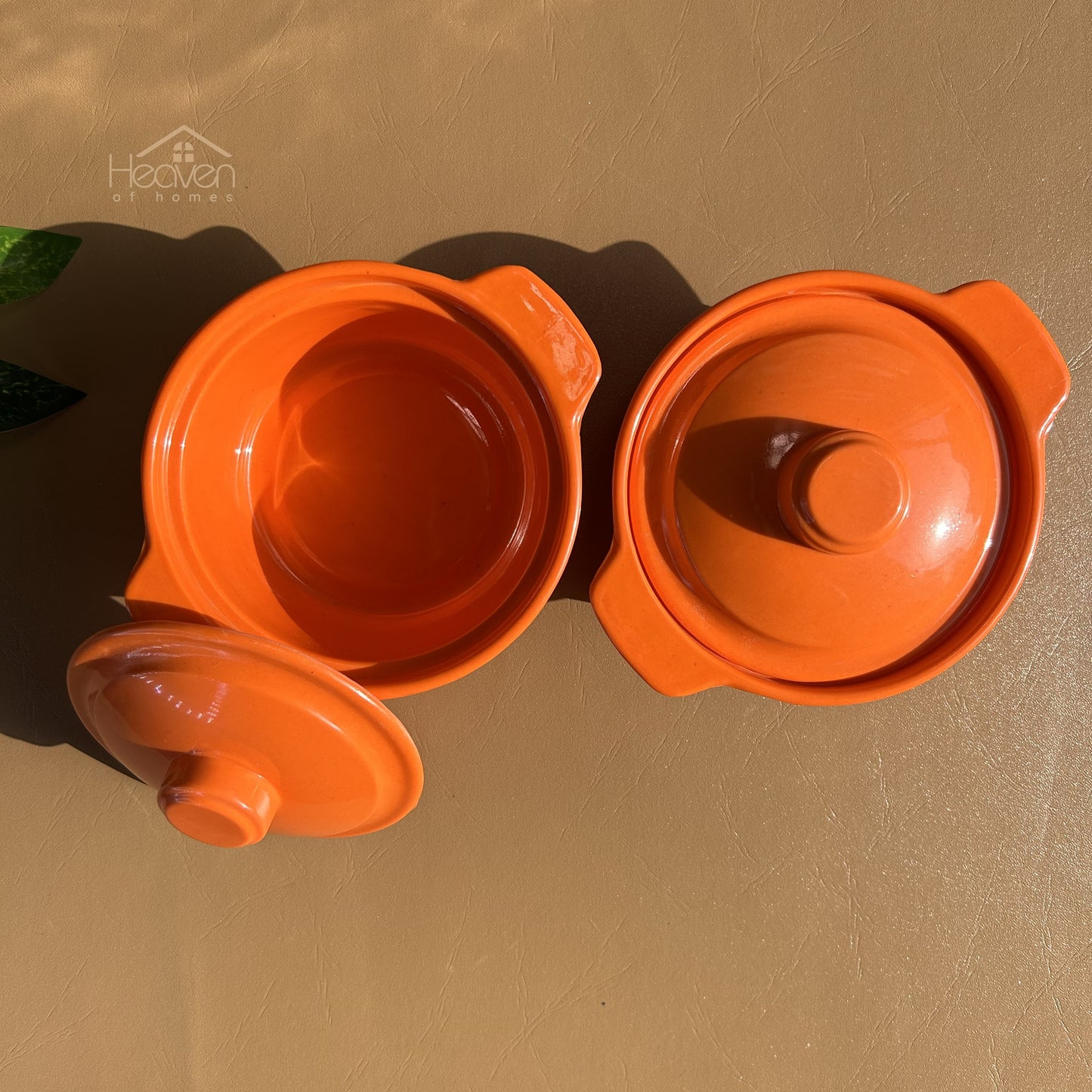 Heaven Set of 2 Melamine Bowls with Lid Microwave Safe - Heaven of homes - Sale Pakistan