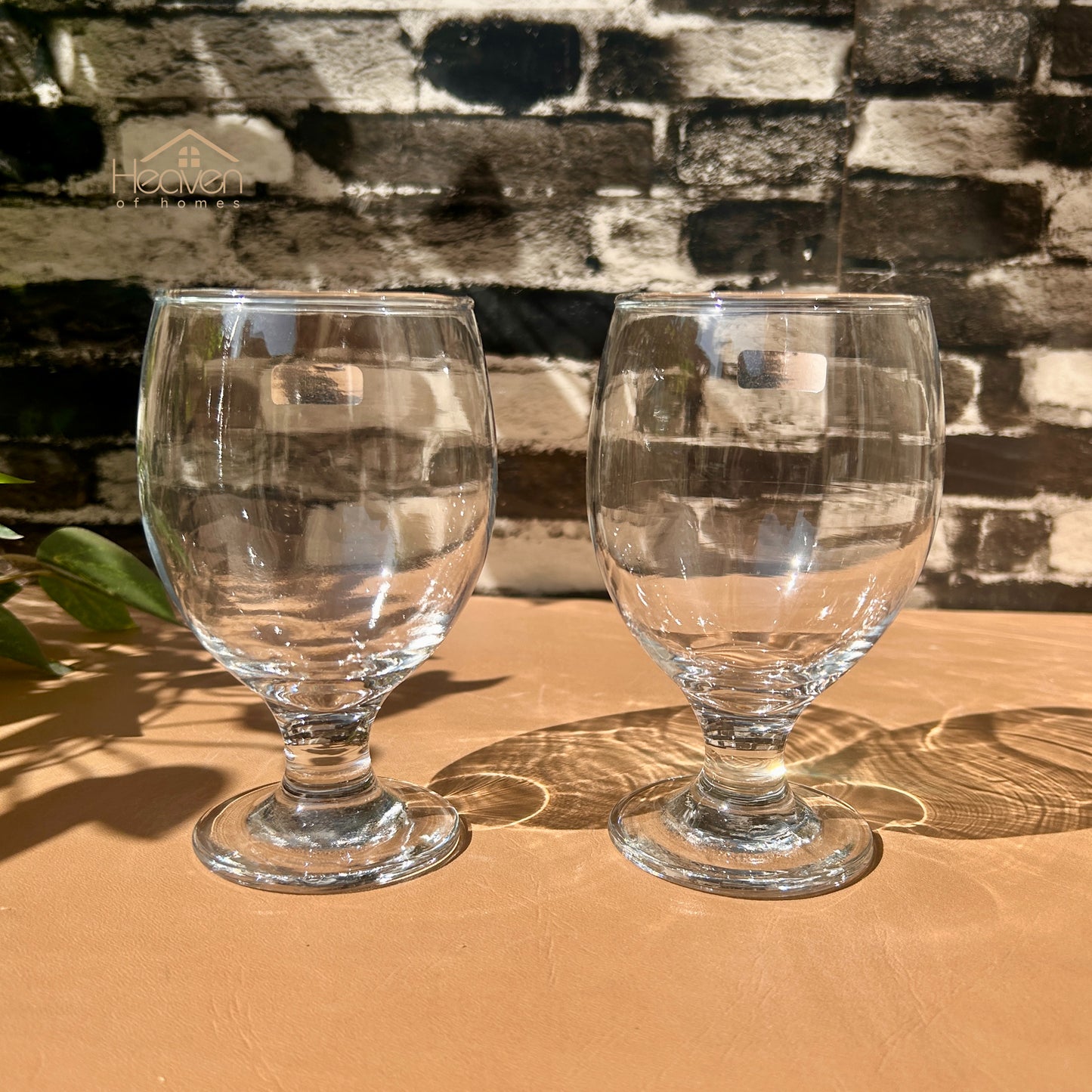 Nova® 6-piece Transparent Vine Glass Drinking Glasses – For Home & Dining Bingo 350 ml