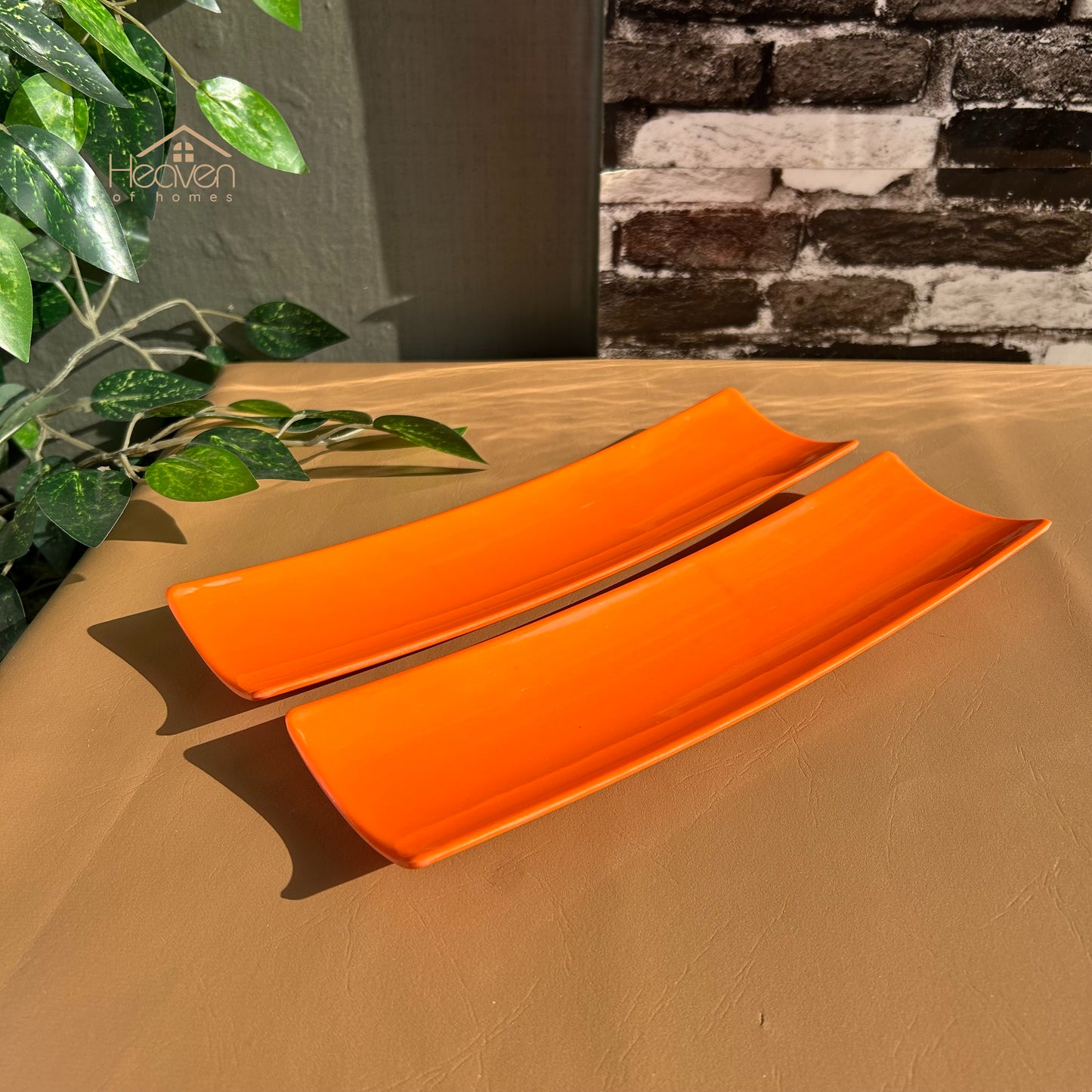 Heaven 12-Inch Set of 2 Kabab & Barbeque Serving Platters - Heaven of homes - Sale Pakistan