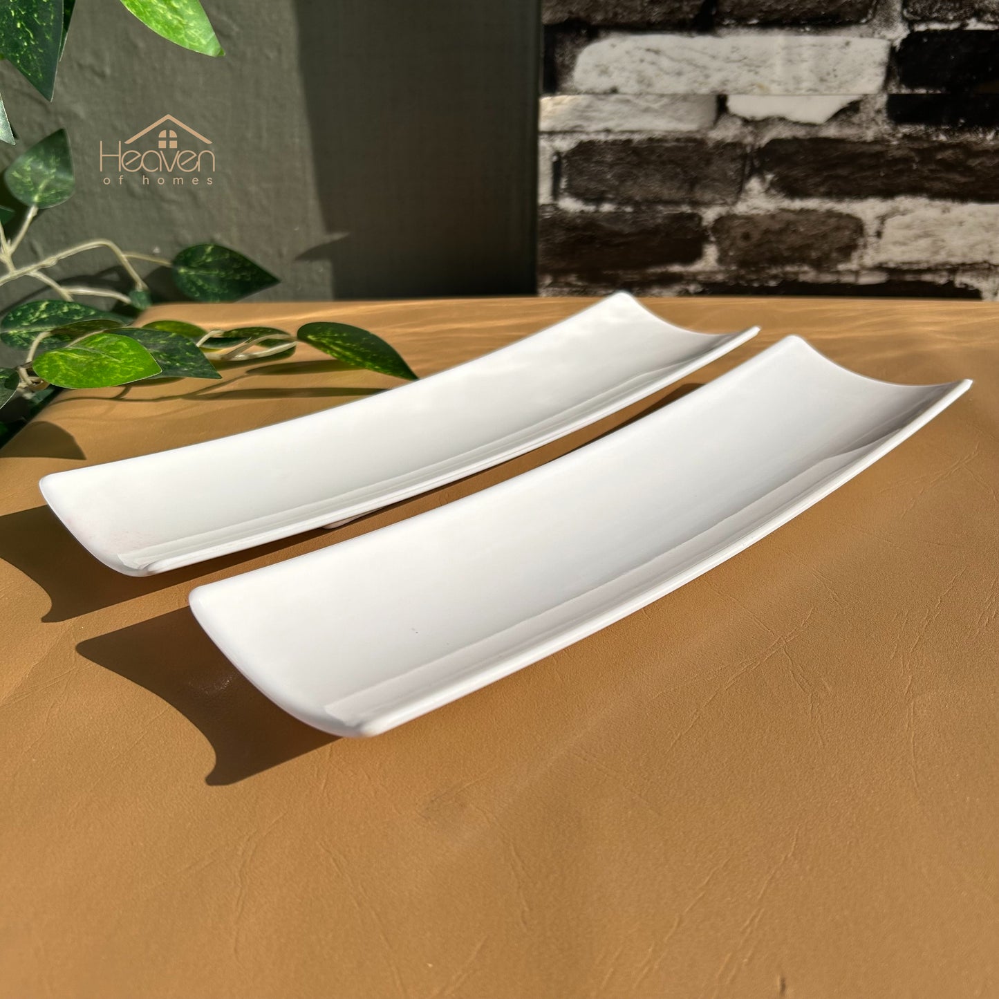 Heaven 12-Inch Set of 2 Kabab & Barbeque Serving Platters - Heaven of homes - Sale Pakistan
