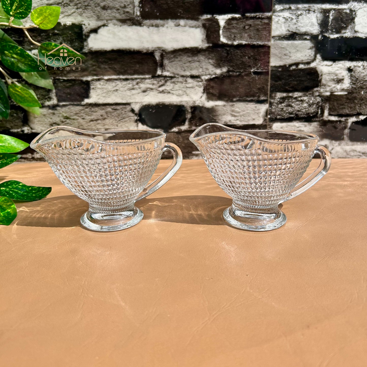 KAVEH Set of 2 Venice Raita Boat Glass Material Pack of 2