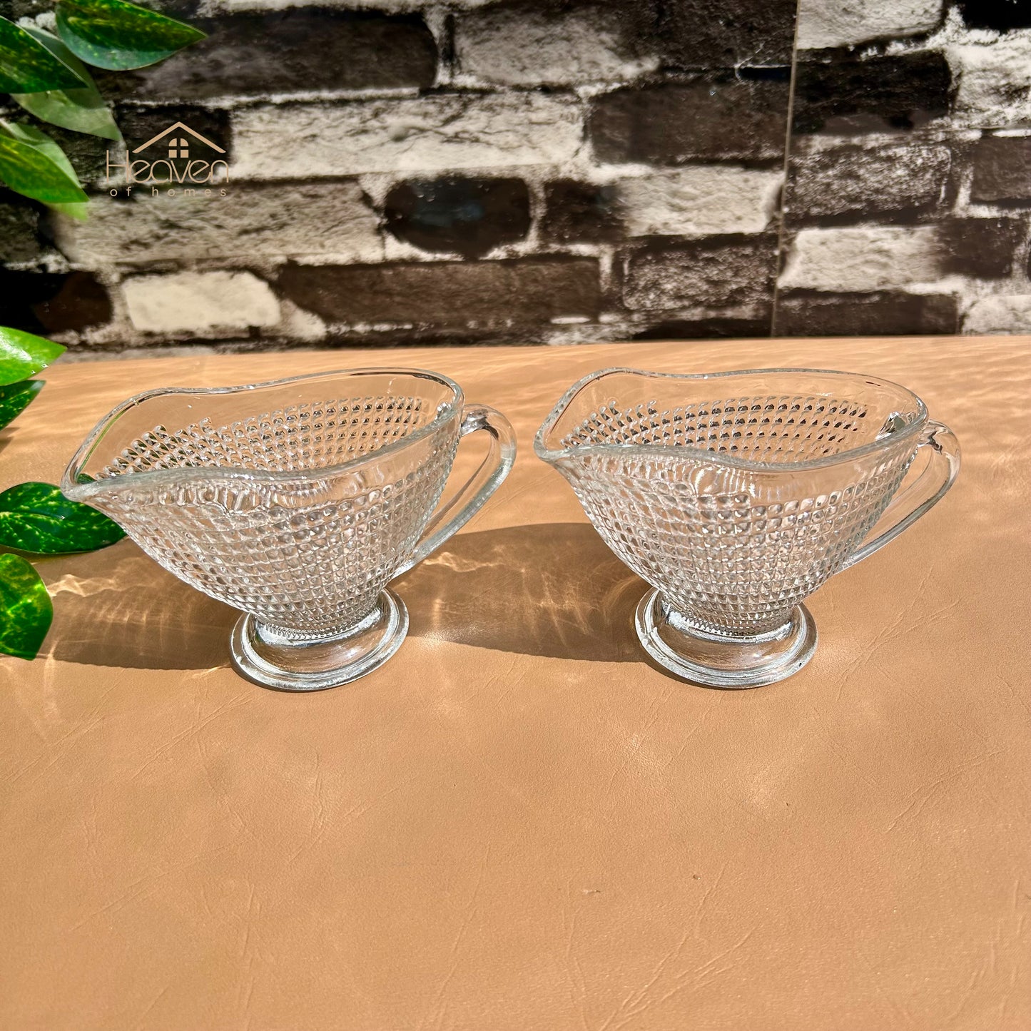 KAVEH Set of 2 Venice Raita Boat Glass Material Pack of 2