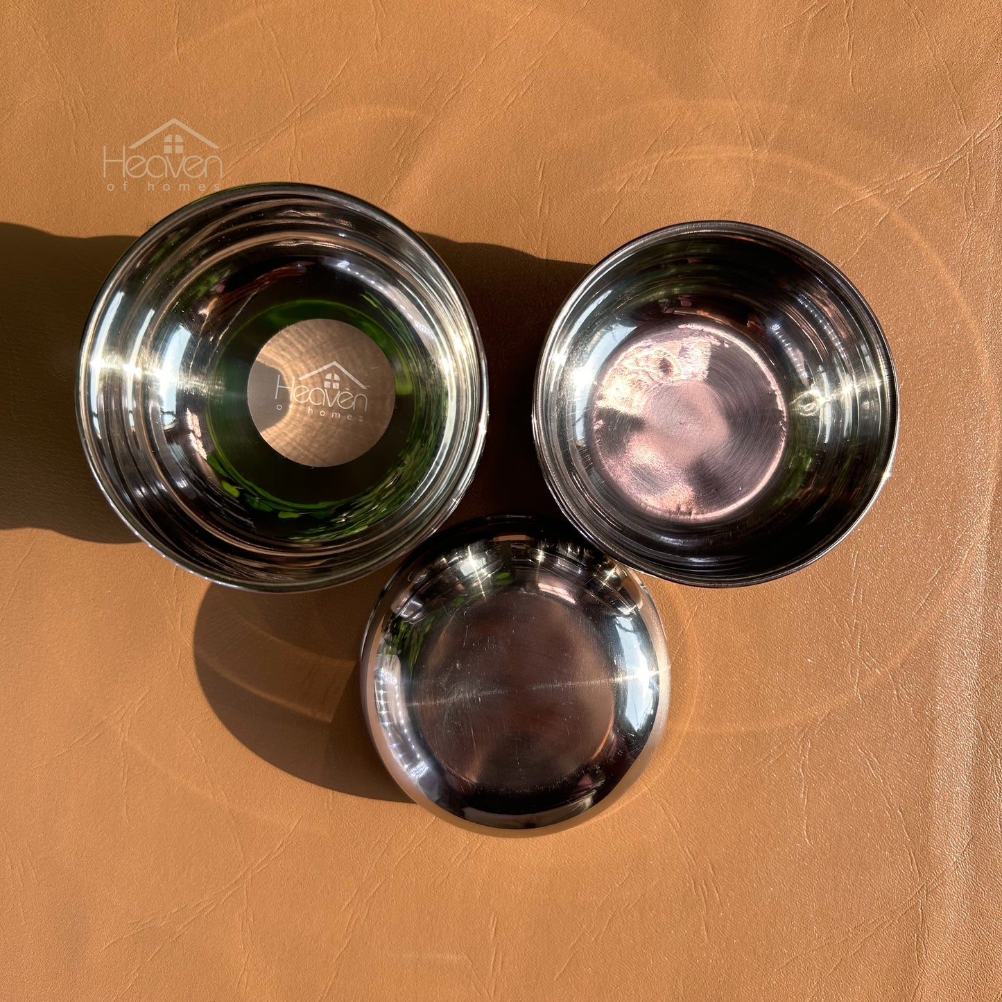 Set of 6 Stainless Steel Multipurpose Bowls – 4 Inch Diameter - Heaven of homes - Sale Pakistan