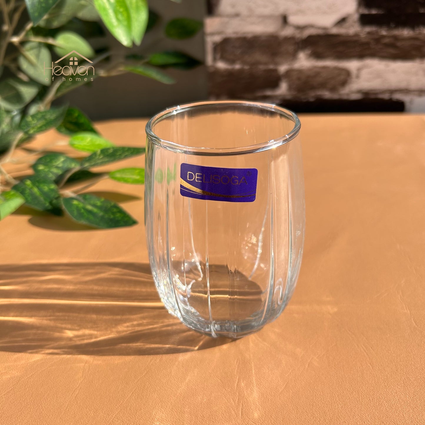 Delisoga® 380 ml Transparent Elegance Drinking Glasses of Pure Style and Class - Heaven of homes - Sale Pakistan