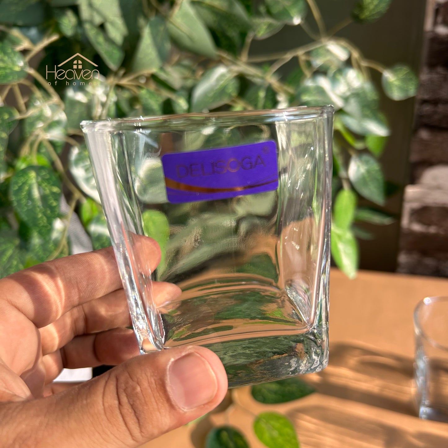 Delisoga® 290 ml Transparent Elegance Drinking Glasses 290 ml of Pure Style and Class - Heaven of homes - Sale Pakistan
