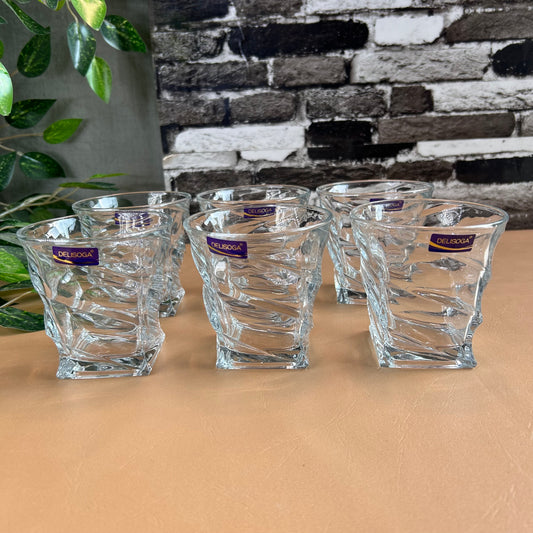 Delisoga® 340 ml Transparent Elegance Drinking Glasses 340 ml Premium Glasses - Heaven of homes - Sale Pakistan