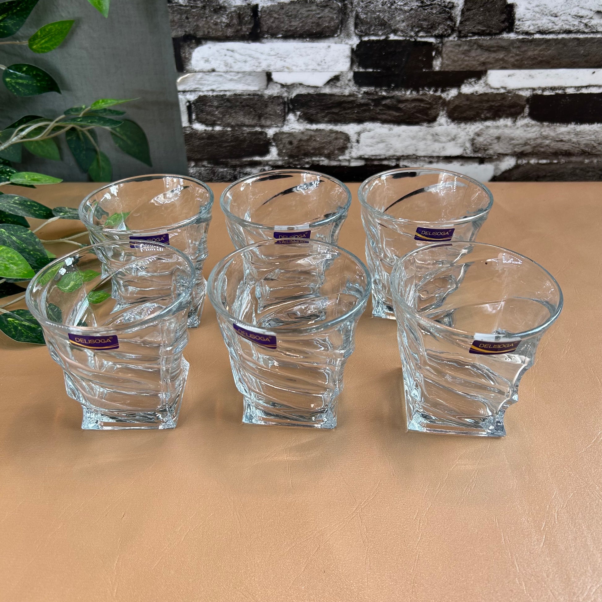 Delisoga® 340 ml Transparent Elegance Drinking Glasses 340 ml Premium Glasses - Heaven of homes - Sale Pakistan