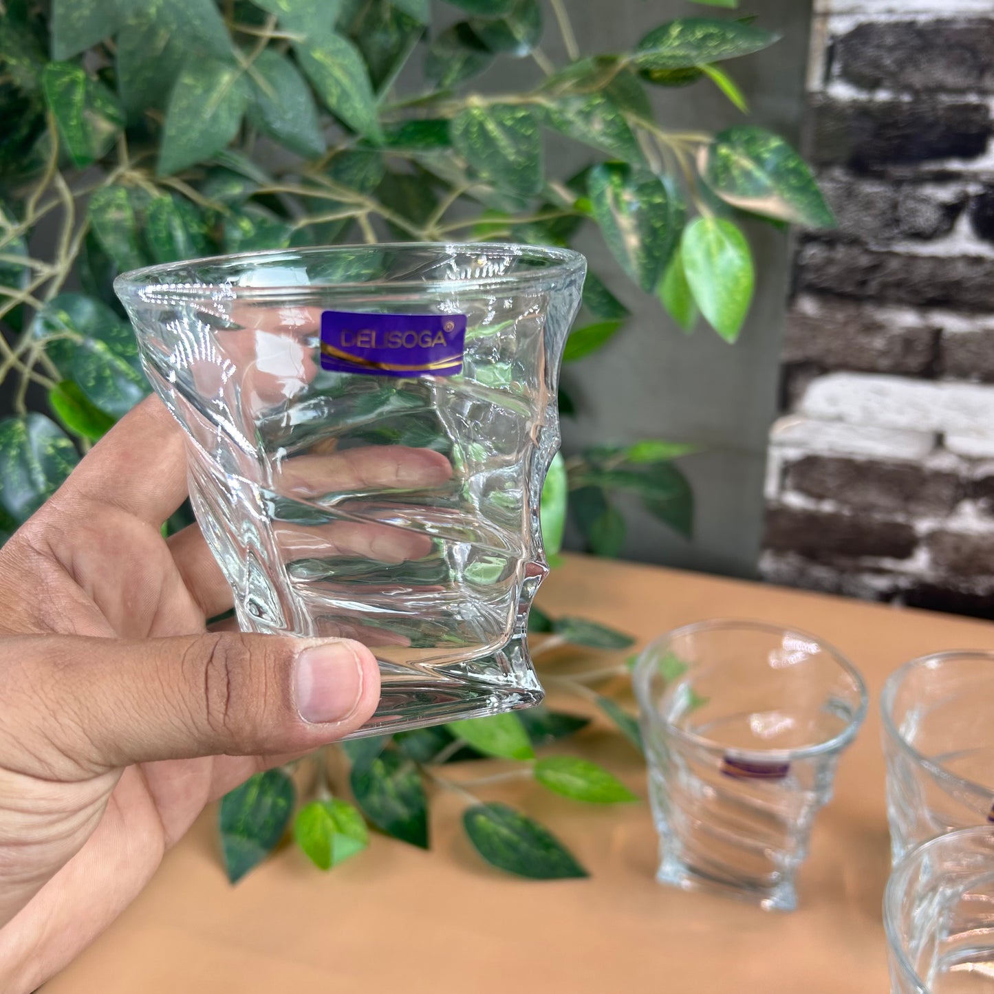 Delisoga® 340 ml Transparent Elegance Drinking Glasses 340 ml Premium Glasses - Heaven of homes - Sale Pakistan
