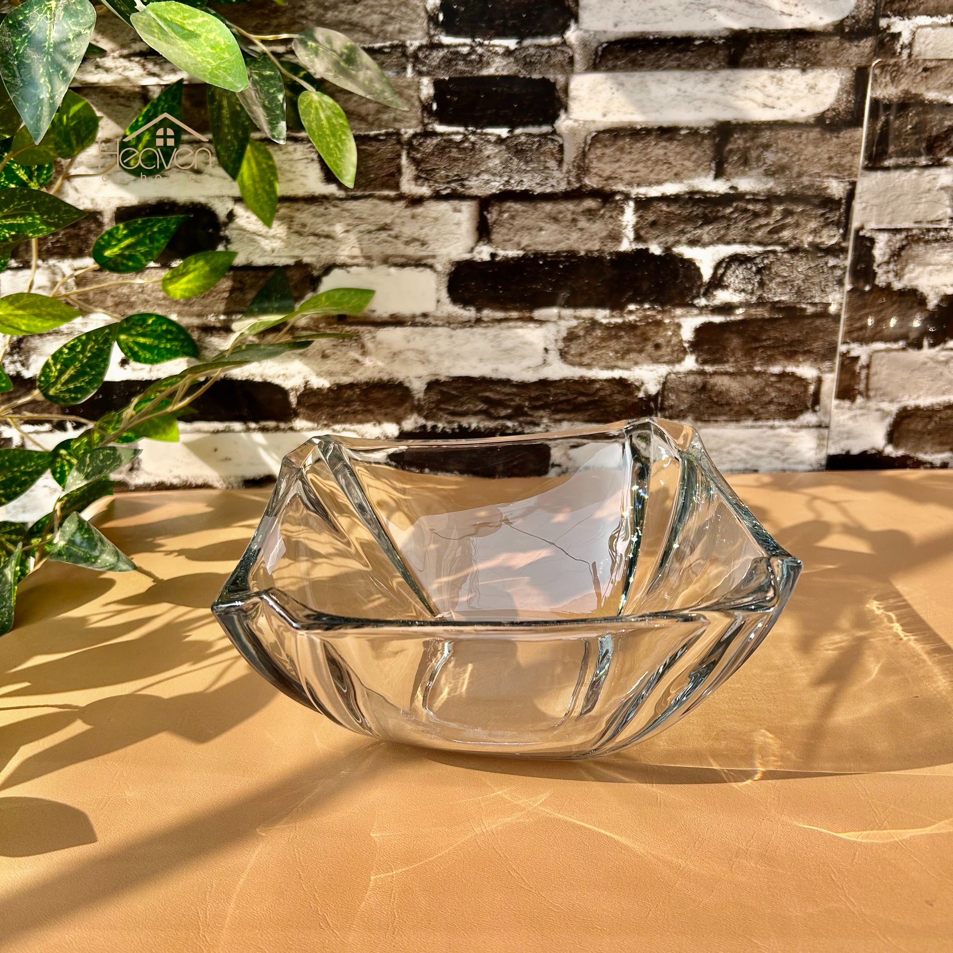 Delisoga® 7-Piece Clear Glass Premium Glass Fruit Serving Set – Elegant Glassware Collection - Heaven of homes - Sale Pakistan