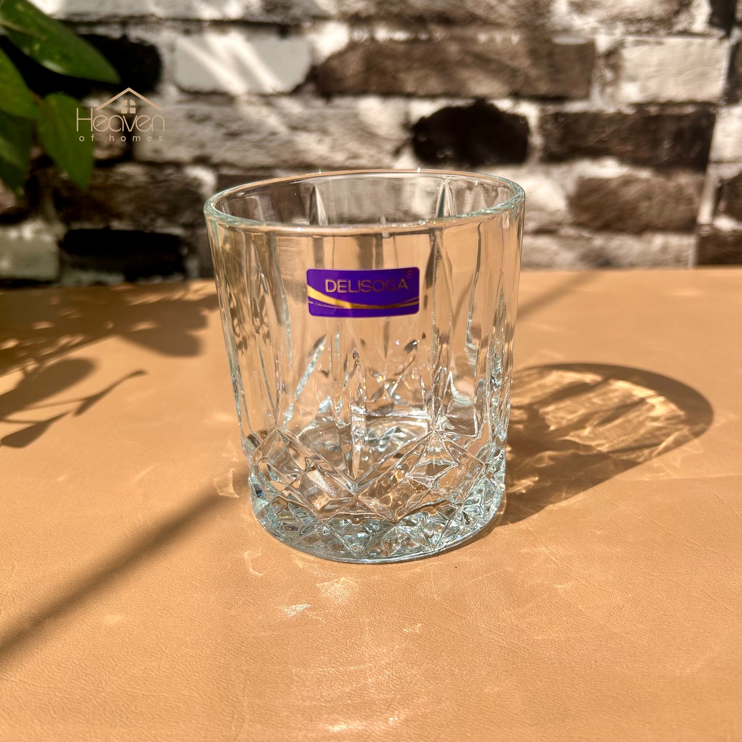 Delisoga® Classic Glasses Set - 6-Piece Collection | Elegant 330 ml Tumblers - Heaven of homes - Sale Pakistan