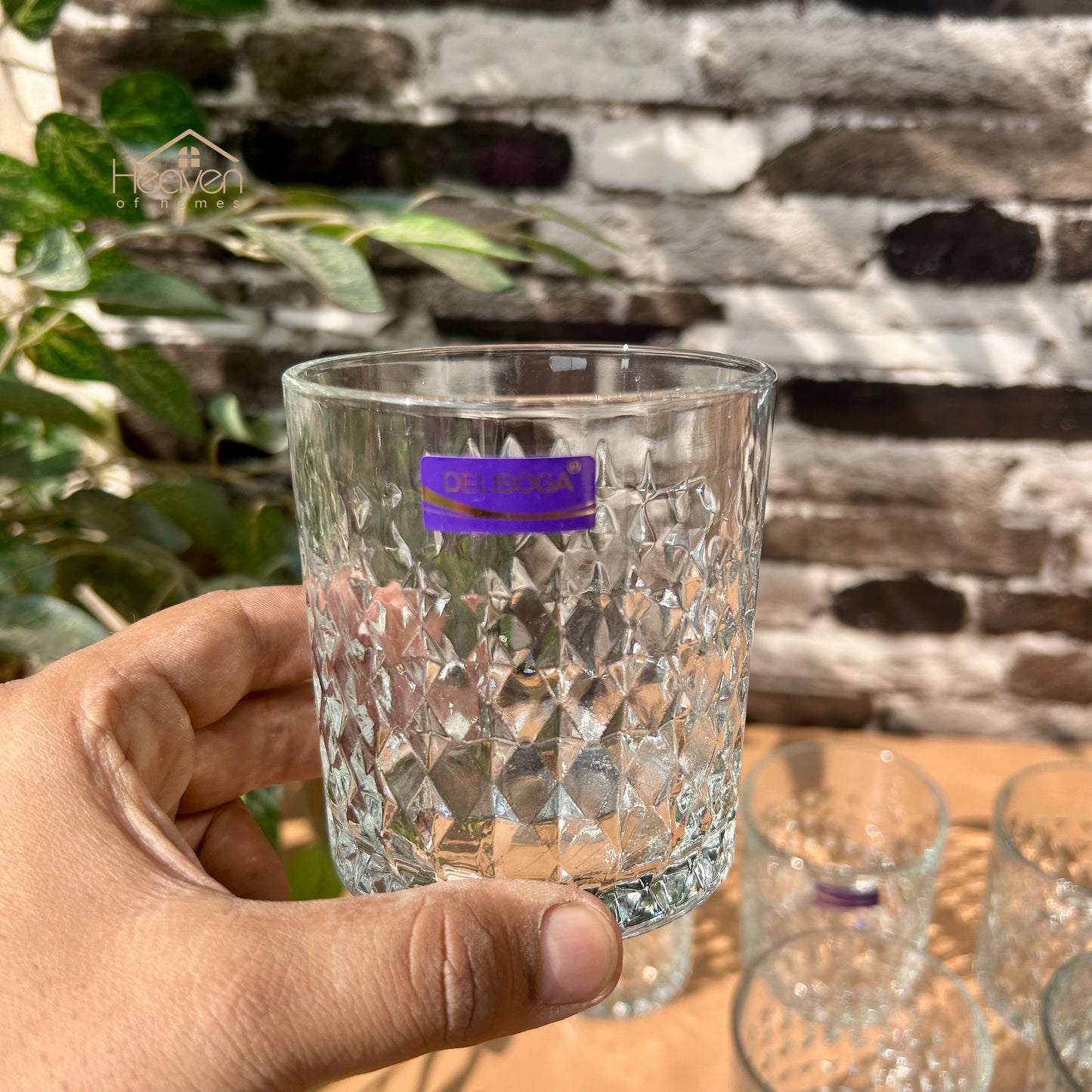 Delisoga® Classic Glasses Set - 6-Piece Collection | Elegant 330 ml Tumblers - Heaven of homes - Sale Pakistan