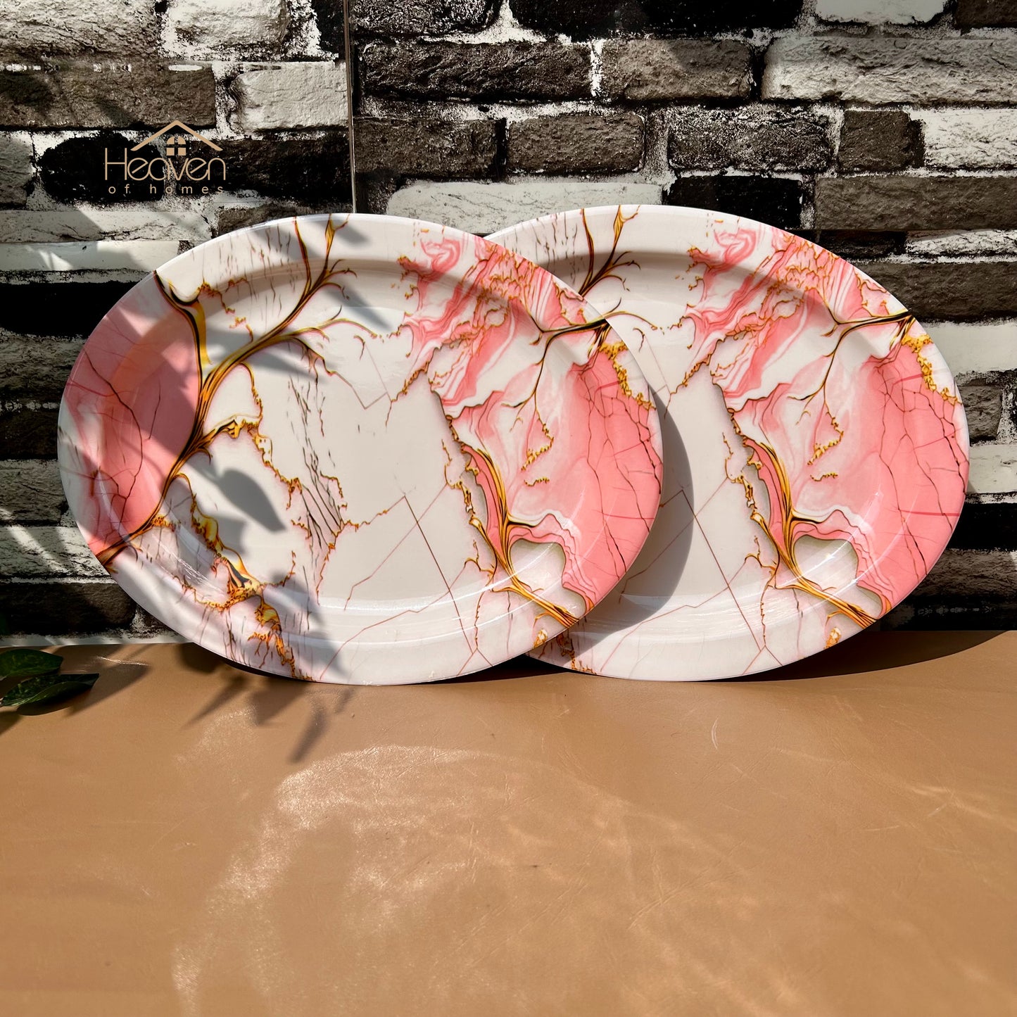 Melamine 6-Person Serving Dinner Set 36-Pieces Melamine Dinner Set – Trending Stain-Proof Double Glazed | Elegant Tableware - Heaven of homes - Sale Pakistan