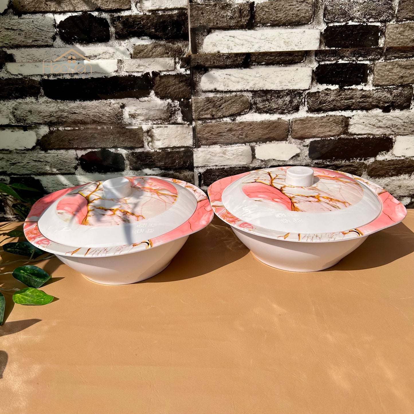 Melamine 6-Person Serving Dinner Set 36-Pieces Melamine Dinner Set – Trending Stain-Proof Double Glazed | Elegant Tableware - Heaven of homes - Sale Pakistan