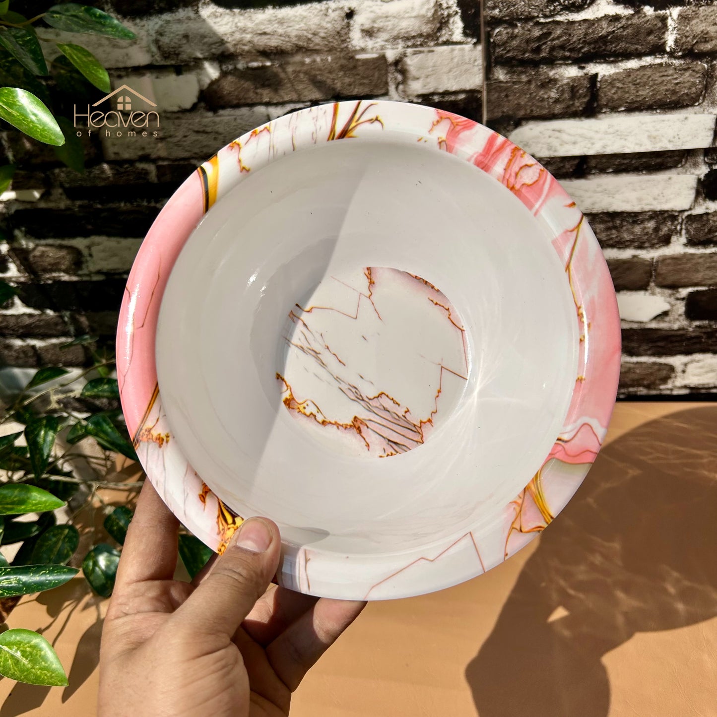 Melamine 6-Person Serving Dinner Set 36-Pieces Melamine Dinner Set – Trending Stain-Proof Double Glazed | Elegant Tableware - Heaven of homes - Sale Pakistan
