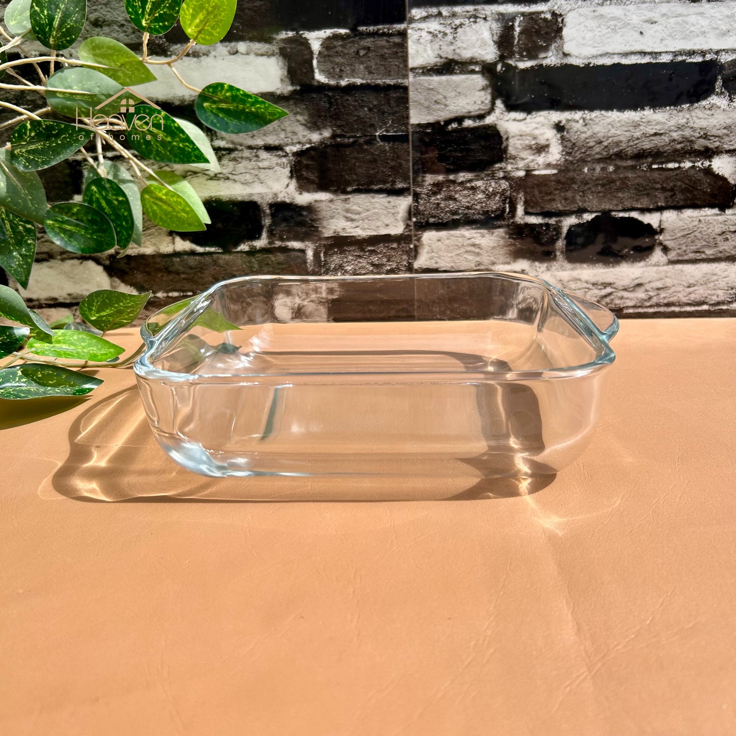 Deli® Imported set of 3 Clear Glass Bowls with Airtight Lids – Food Storage Containers - 350ml/680ml/1ltr