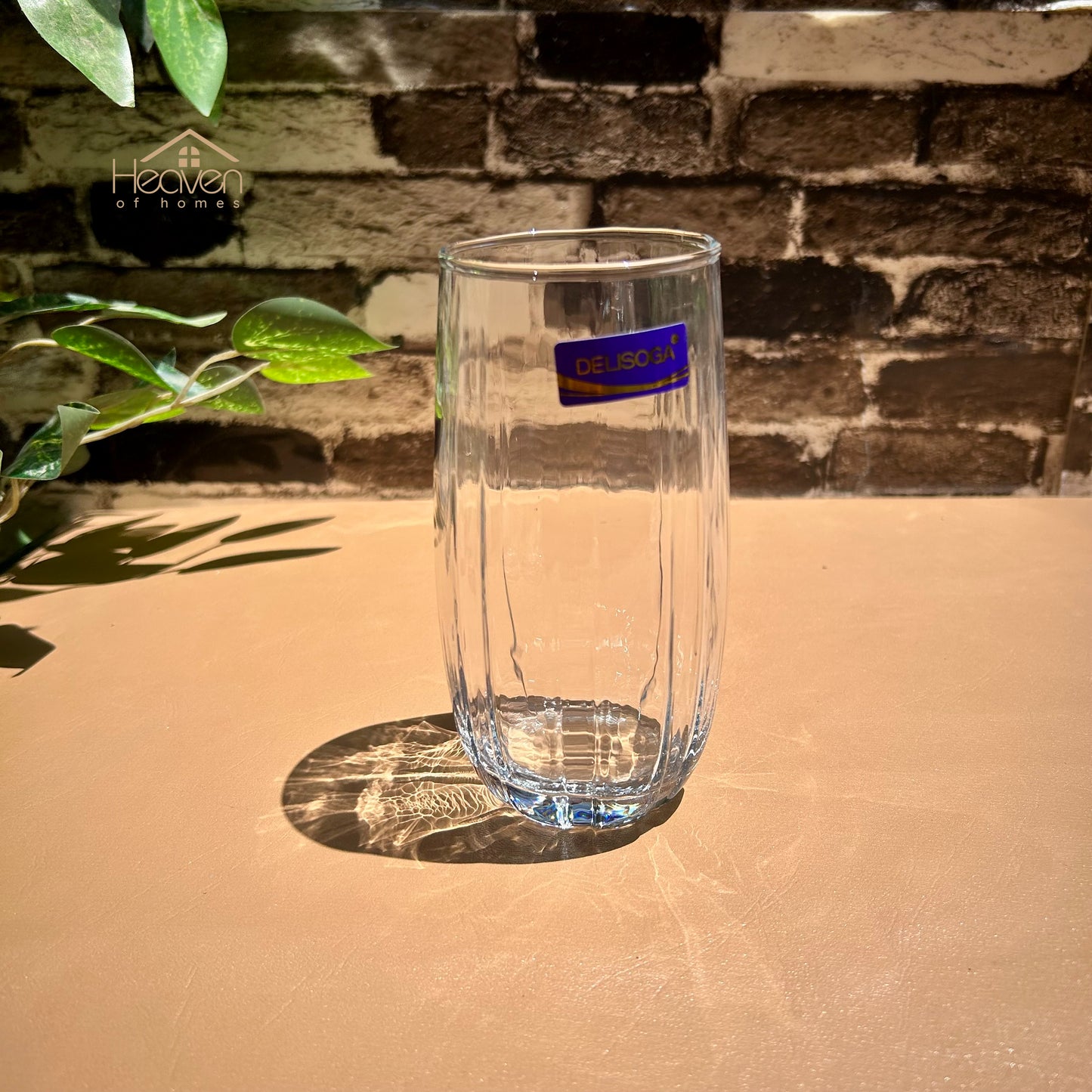 Delisoga® Jumbo Drinking Glasses Set - 6-Piece Everyday Collection | Elegant 510 ml Tumblers - Heaven of homes - Sale Pakistan