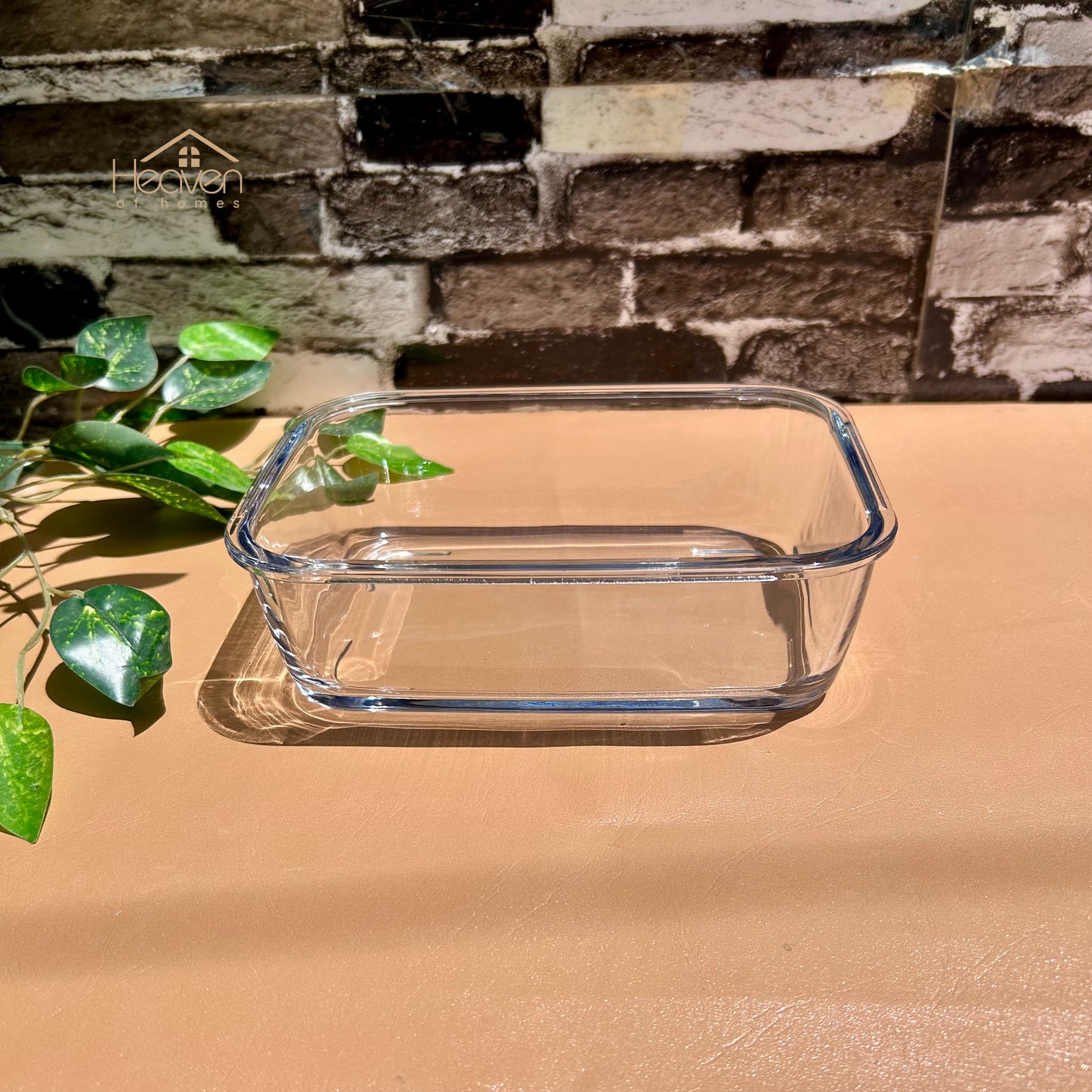 Delisoga® Glass Food Storage Containers – Set of 3 Stackable Trays & Bowls Microwave Safe Dishes