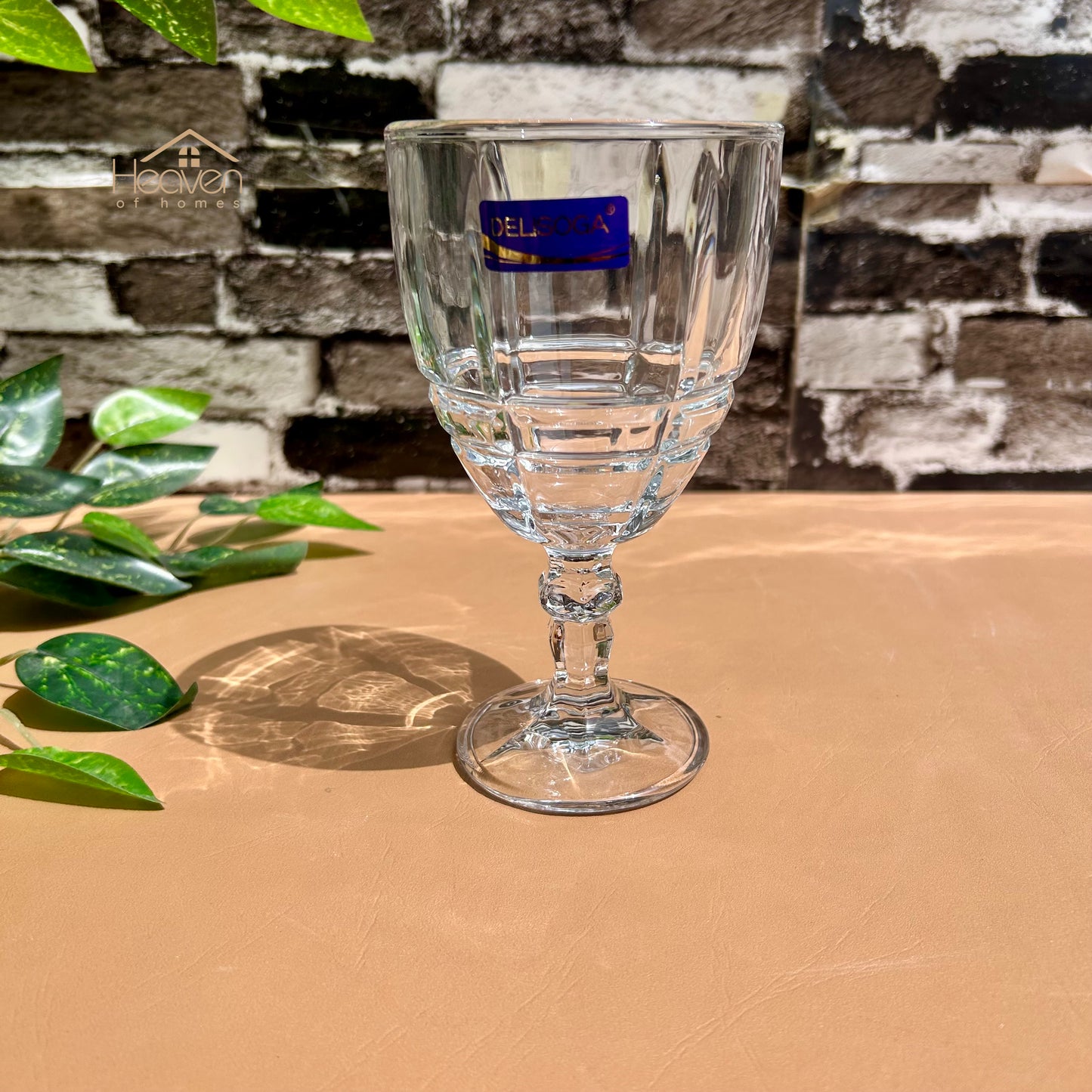 Delisoga® Classic Glasses Set - 6-Pieces Vine Glass | Elegant Collection 340ml - Heaven of homes - Sale Pakistan