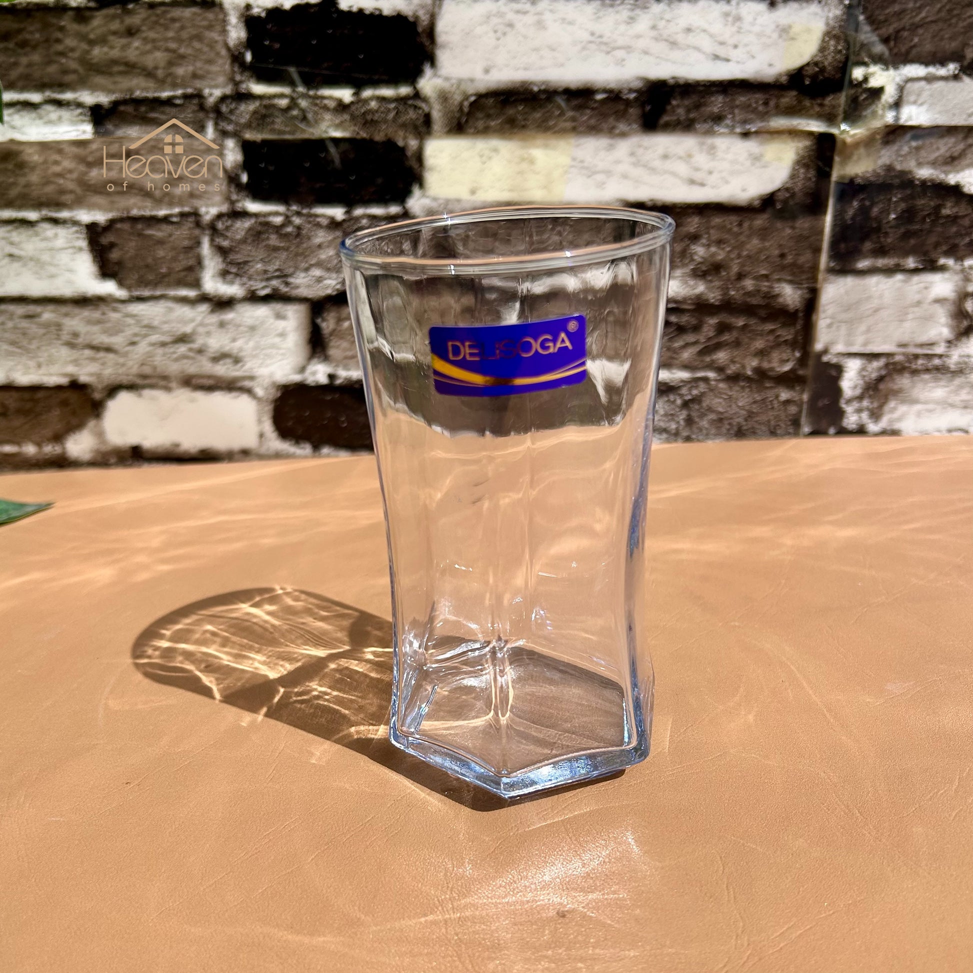 Delisoga® 330 ml Cocktail Blue Transparent Crystal Clear Drinking Glasses Set of 6 - Heaven of homes - Sale Pakistan