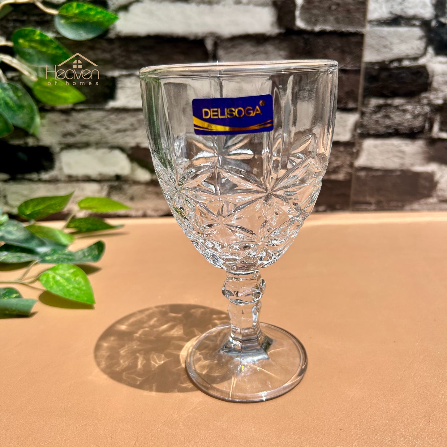 Delisoga® Classic Glasses Set - 6-Pieces Vine Glass | Elegant Collection 340ml - Heaven of homes - Sale Pakistan