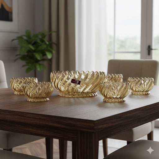 Deli 7-Piece Fruit Bowl Set – Serving Set - TG1080B/L7HA