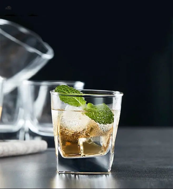 Delisoga® 290 ml Transparent Elegance Drinking Glasses 290 ml of Pure Style and Class - Heaven of homes