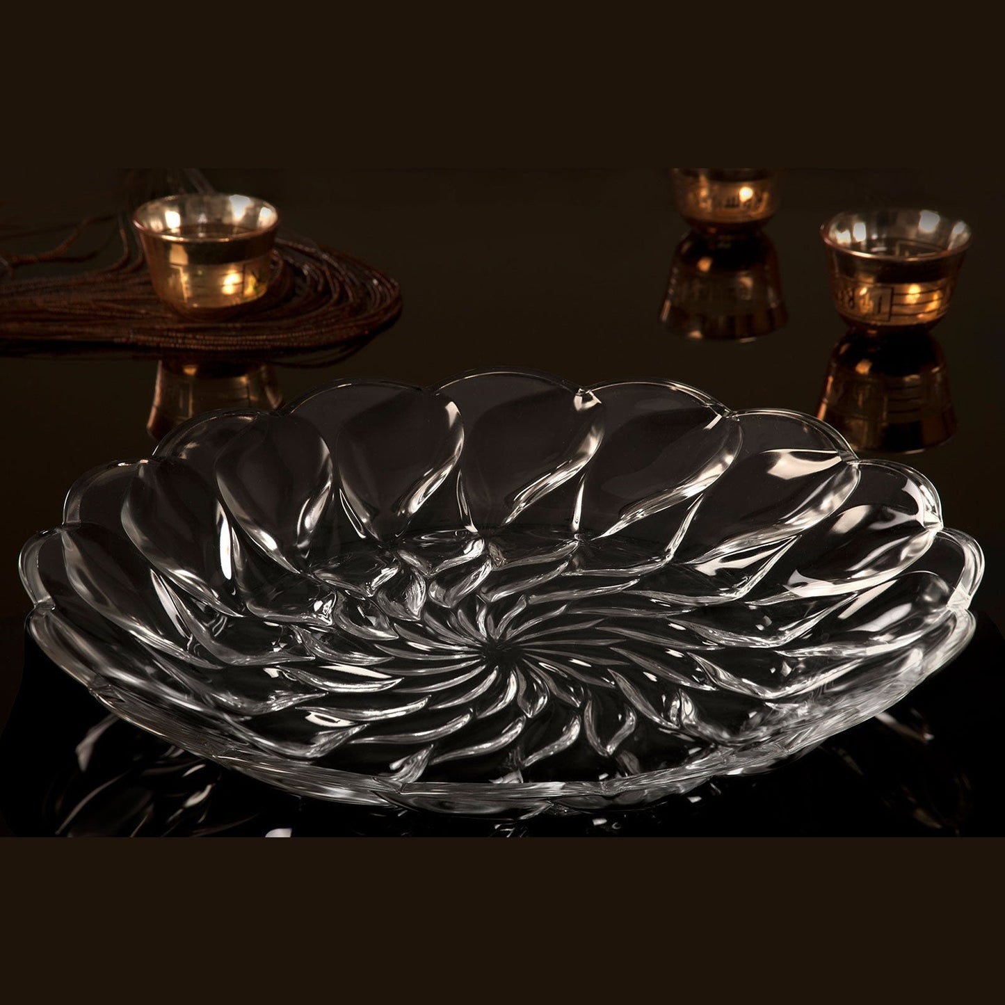 Royal Breakfast Set Fruit Set Cake Set Center Table Bowl 15 Pcs Gift Pack - Heaven of homes