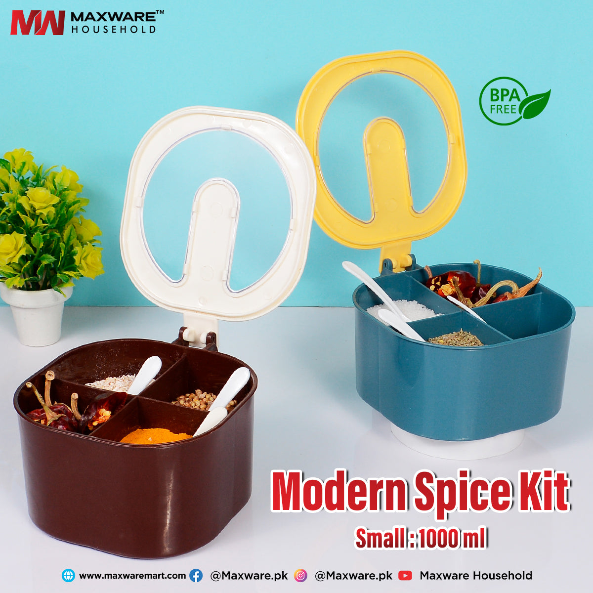 Max Modern Spice Kit Small (1000 ml) SALE - Heaven of homes