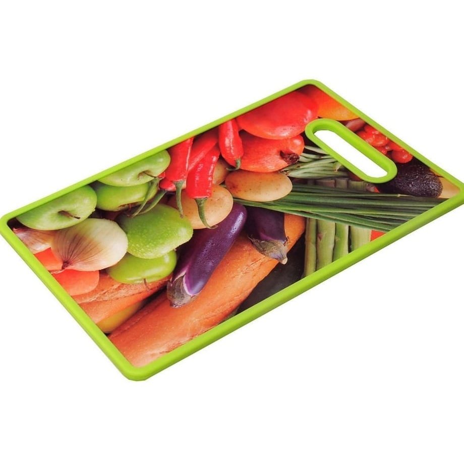 Kitchen Plastic Cutting Board Fruit Design 37cm x 23cm - Heaven of homes