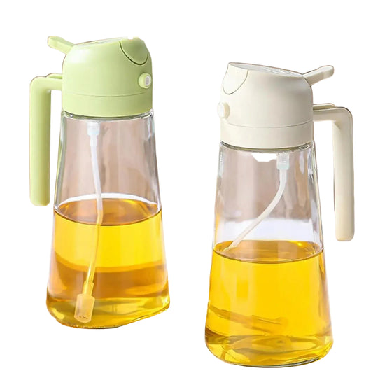 Heaven Oil Bottle Spray 2-in-1 – Multipurpose Cooking & Dressing Dispenser