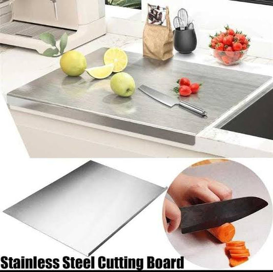 Stainless Steel Cutting Board – Durable, Hygienic, Non-Slip – Small, Medium & Large