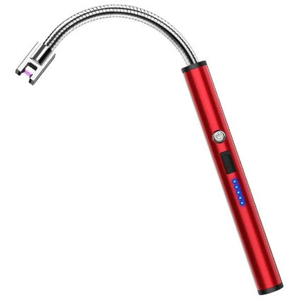 Rechargeable USB Arc Lighter – Windproof, Flameless, Flexible Neck - Heaven of homes - Sale Pakistan