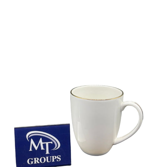 Heaven® 6-Piece 300ml Bone China Tea & Coffee Mugs – Minimal & Elegant #4 GGK