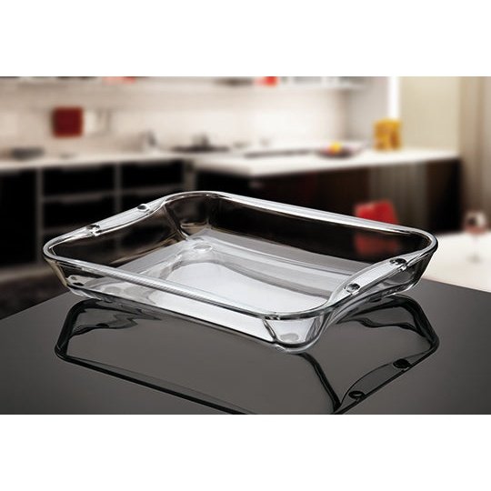 Norex Oven Dish Transparent Baking Dish Clear Glass Shatter Proof Dish - Heaven of homes