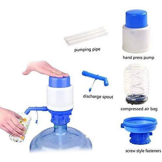Manual Water Bottle Pump – Fits Small & Large Bottles