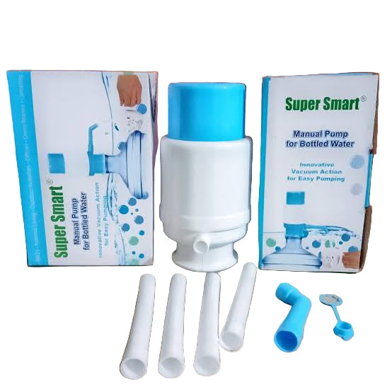 Manual Water Bottle Pump – Fits Small & Large Bottles