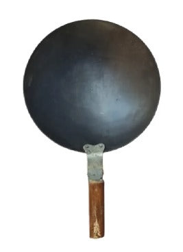 Iron Ulta Tawa with Wooden Handle – Heavy-Duty Roti & Chapati Maker for Home Kitchen - Heaven of homes - Sale Pakistan