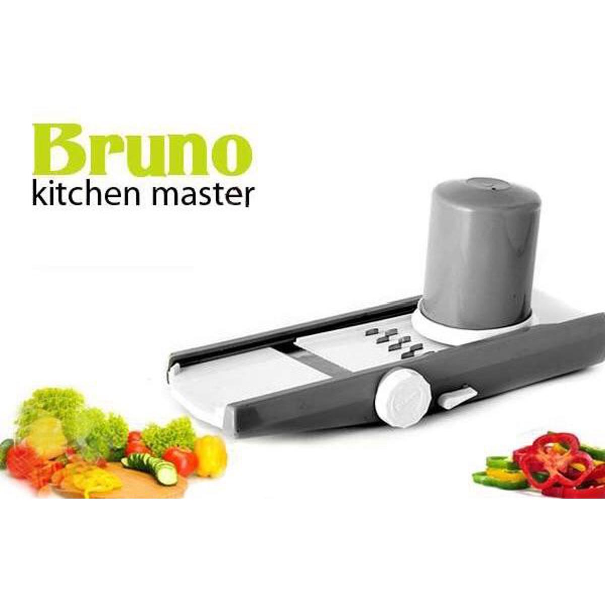 Bruno Multifunction Vegetable Salad Cutter Slicer Onion Potato Cutter Premium Quality Kitchen Set - Heaven of homes