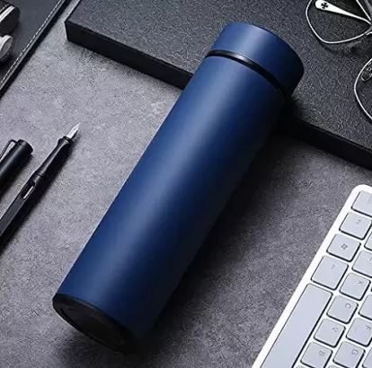 Stainless Steel Sports Vacuum Flask Temperature Water Bottle LED Temperature Display Hot Cold Vacuum Flasks Thermos LED 500ML Smart Thermos - Heaven of homes