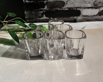 Mini Glasses Zam Zam Glass Set of 6 Decor Glass Candle Making - Heaven of homes