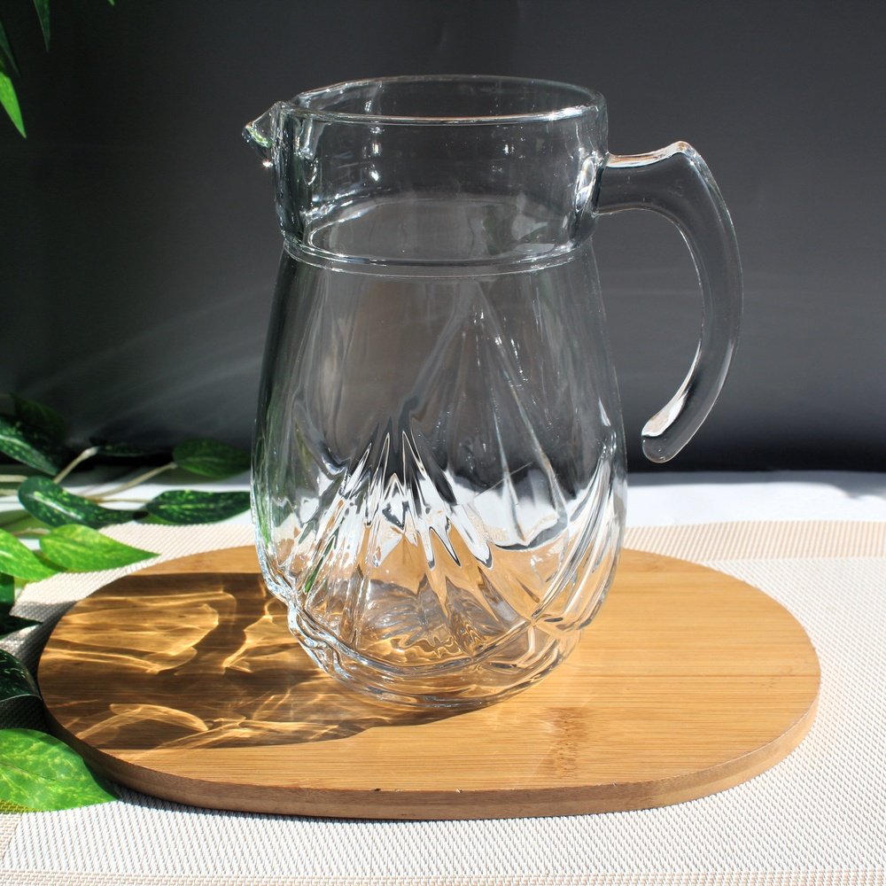 Arena Water Jug Clear Glass 1.5 Liters - Heaven of homes