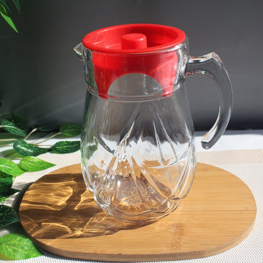 Arena Water Jug Clear Glass 1.5 Liters - Heaven of homes