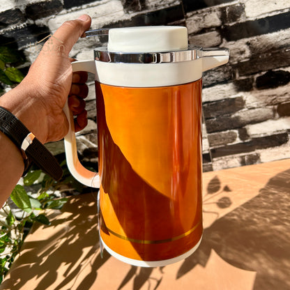 Heaven® Vacuum Flask with Glass Refill Thermos – Keep Drinks Hot or Cold up-to 12 Hours