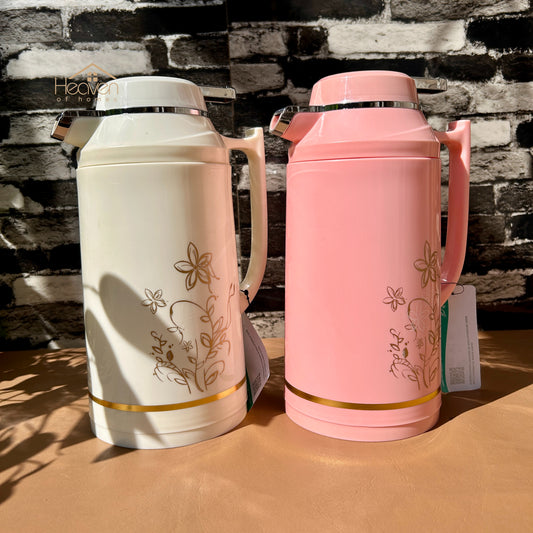 Heaven® Vacuum Insulated Glass Refill Thermos – Keep Drinks Hot or Cold 1 Litre