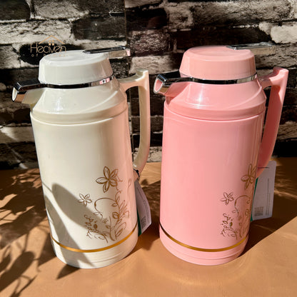 Heaven® Vacuum Insulated Glass Refill Thermos – Keep Drinks Hot or Cold 1 Litre